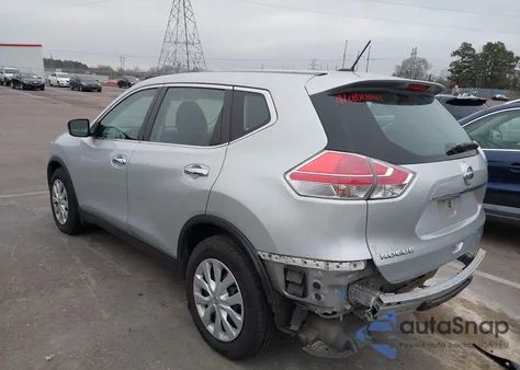 2015 Nissan Rogue S из США, поврежденный, VIN KNMAT2MT1FP556569